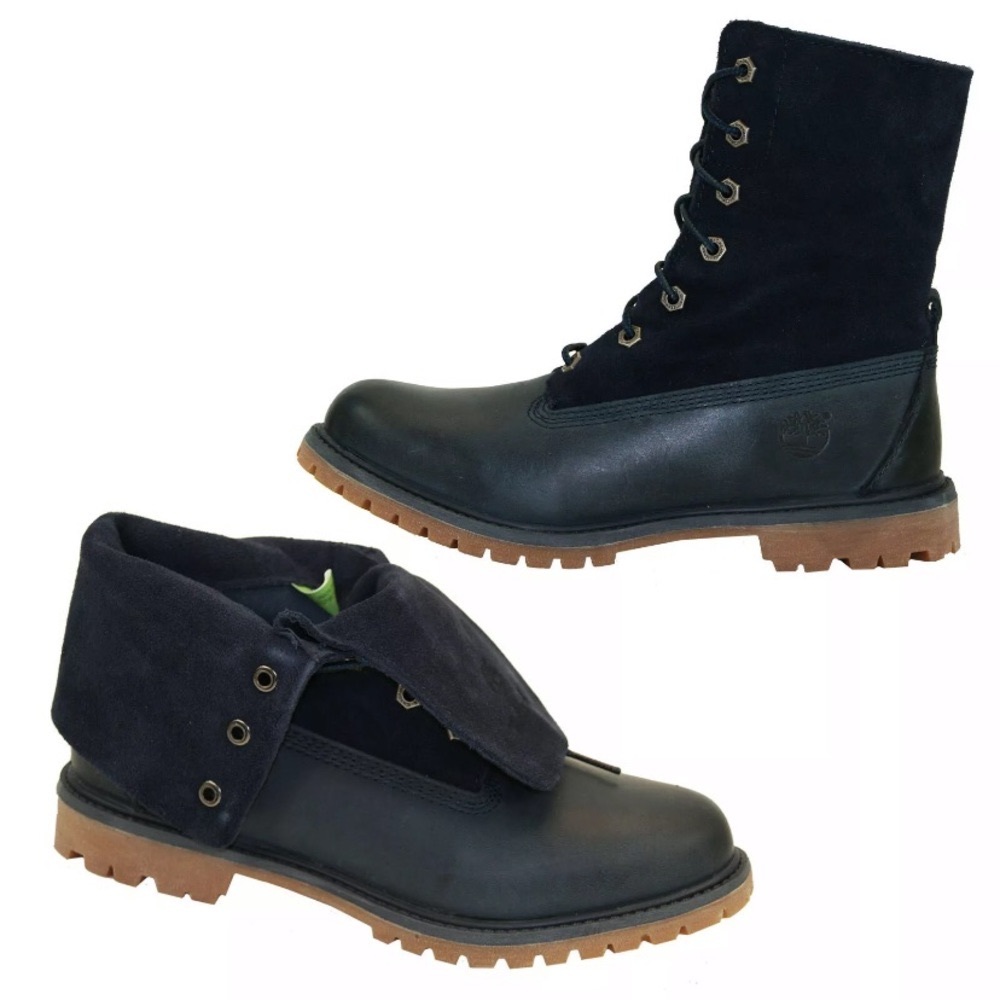 Timberland Earthkeepers Suede Roll Top Boots 8.5